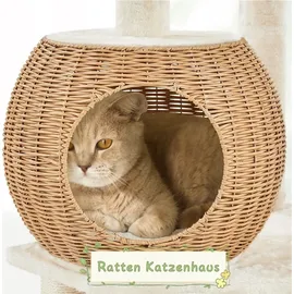 Yaheetech Kratzbaum 137,5 cm beige