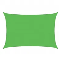 VidaXL Sonnensegel Sonnensegel 160 g/m2 Hellgrün 5x6 m HDPE,