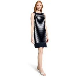 Betty Barclay Sommerkleid Dunkelblau/Weiß 48
