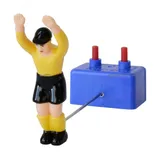 Tipp-Kick Tischfußballspiel Torwart Goal Keeper Torhüter Toni gelb schwarz Tip Kick Spielfigur gelb
