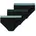 3P 95/5 Multipacks Rio-Slip Blau/Grün Baumwolle Small Herren