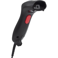 Manhattan 2D Handheld Barcode Scanner, USB-A, 250mm Scan Depth, Cable 1.5m, Max Ambient Light 100,000 lux (sunlight), Black, Three Year Warranty, Box - Barcode-Scanner