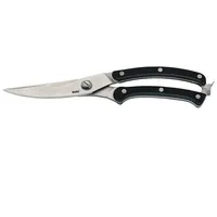 Kela Geflügelschere Boca 24,5 cm Edelstahl Schwarz