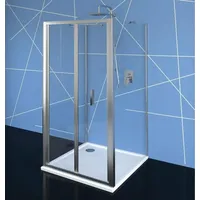 Polysan EASY LINE U-Kabine links 70 x 90 cm Klarglas