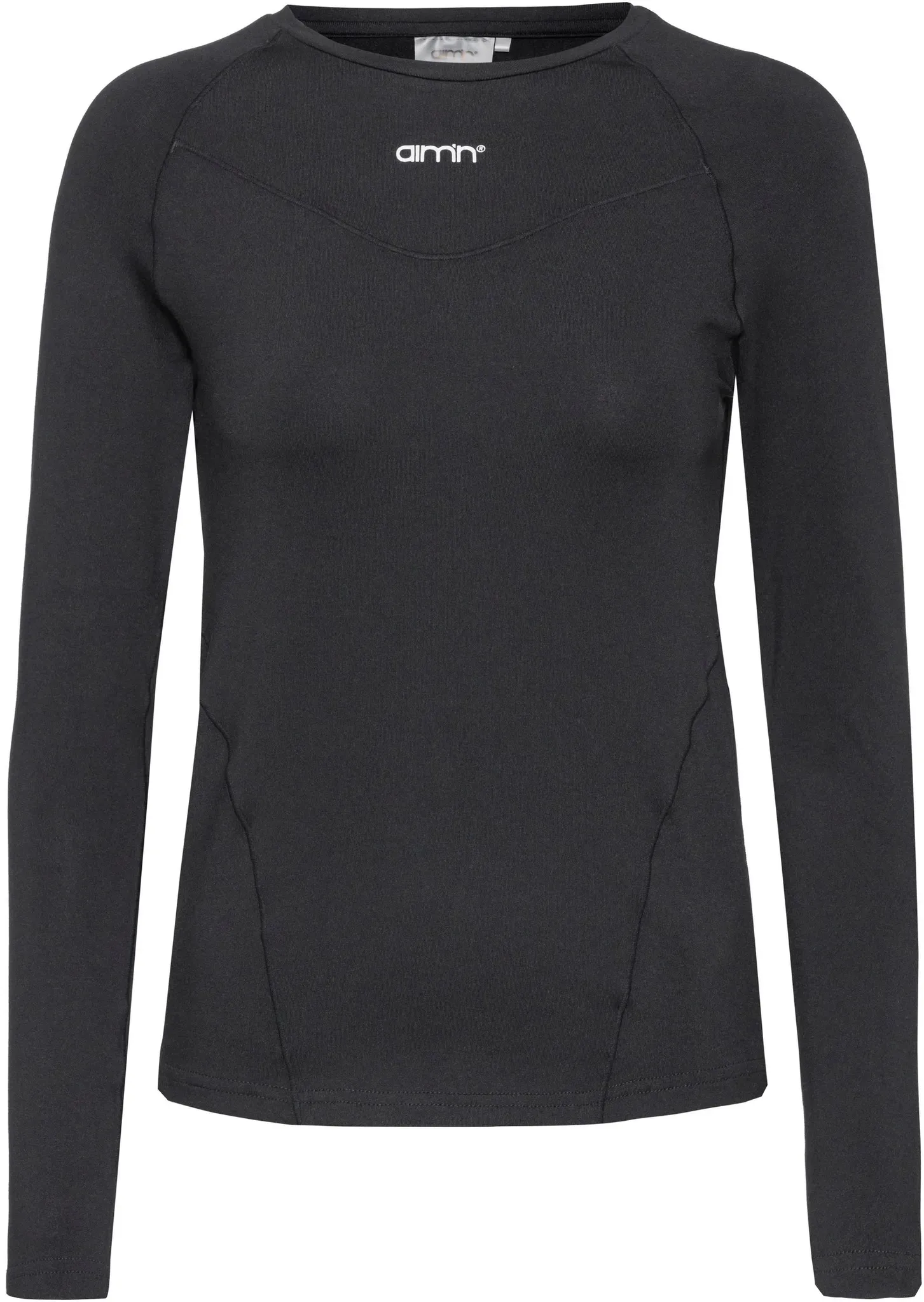 Aim'n Soft Basic Funktionsshirt Damen in black, Größe XS - schwarz