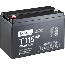 Accurat Traction T115 Carbon AGM Bleiakku 115Ah
