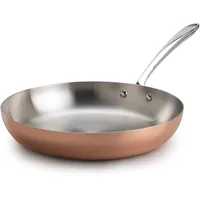 Agnelli Brottopf aus Kupfer, Induktionsboden, mit Edelstahlgriff