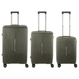 Daniel Ray Castlemaine 4-Rollen Cabin Größe S/M/L / 3 tlg. grün