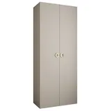 abiks möbel Drehtürenschrank COMO 100 x 245,5 x 40 cm Gold