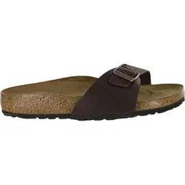 Birkenstock Madrid Birko-Flor schmal dunkelbraun 38