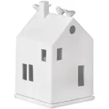 räder Lichthaus Vogelhaus Porzellan Weiß