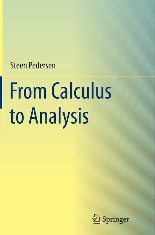 From Calculus To Analysis - Steen Pedersen  Kartoniert (TB)