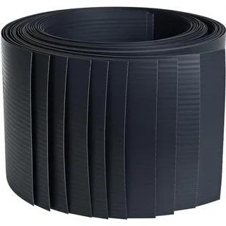 Estexo Sichtschutzstreifen 19 x 252,5 cm Anthrazit PVC 10 St.