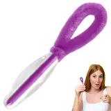 Dreuhuing Bauchnabel-Reinigungsbürste – praktisches Werkzeug, praktische Witz-Neuheit, praktische Reinigungsbürsten, lustiger Streich, Bauchnabel-Fusselstaubbürste, lustiges praktisches Werkzeug für