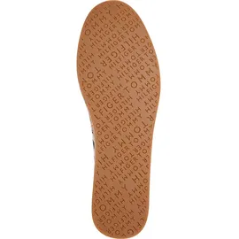 Tommy Hilfiger Damen Espadrilles Nautical Stripe mit Logo, Mehrfarbig (Space Blue Itacha Stripes), 39