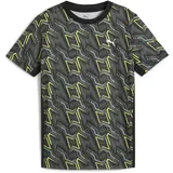 Puma TAD ESS AOP Poly Tee B T-Shirts, PUMA Black, 164