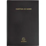 Exacompta Agenda Perpétuel Caisse 210 x 148 mm schwarz