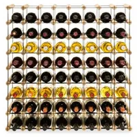 Proregal Weinregal 82,5 x 82,5 x 24,5 cm Natur