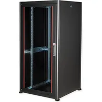 Roline 19-Zoll Netzwerkschrank Basic 32 HE, 800x800 BxT Glastür