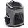 fudajo Hunderucksack 32 x 27 x 40 cm Schwarz/Grau