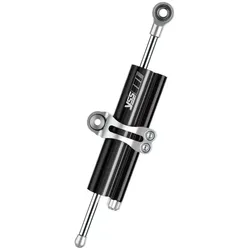 YSS Lenkungsdämpfer Stroke 75 Schwarz, schwarz