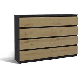 Top e shop Malwa M8 140 x 0 x 0 cm Anthrazit / Braun