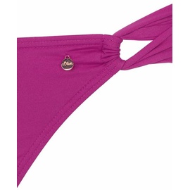 s.Oliver Push-Up-Bikini, mit zusätzlichen Bindebändern, pink