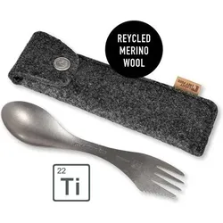 Light My Fire Eco Spork Kit Titanium silber No Size