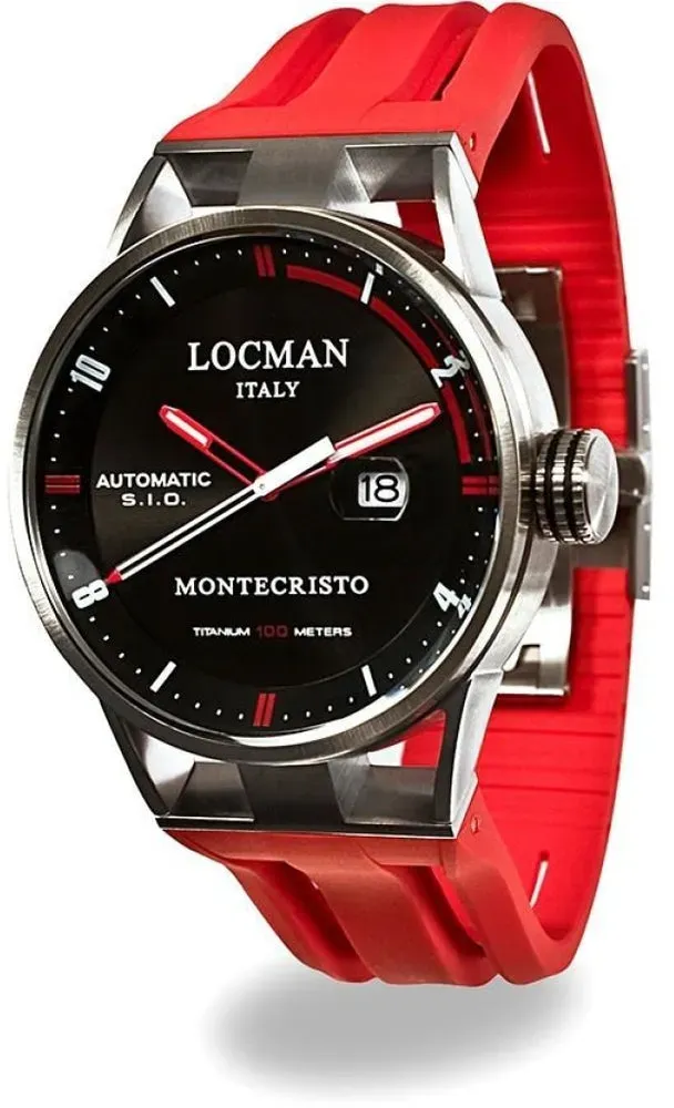 Locman 051100BKFRD0GOR Montecristo Automatic Men's Watch