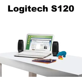 Logitech S120 2.0 System schwarz