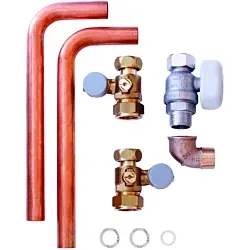 Vaillant ecoTEC Installations-Set 0020201897 R 3/4, Neu-Installation Aufputz/Unterputz