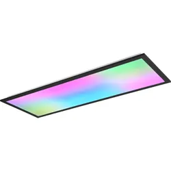 REALITY LED-Deckenleuchte Beta R67668032 schwarz, 31 W, 3550 lm, CCT, RGB