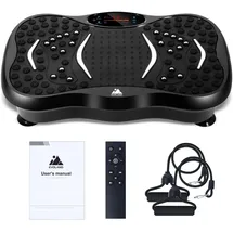 Fitness Vibrationsplatte 3D mit 5 Programm Modi Ausrüstung für Ganzkörperübun...