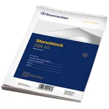SOENNECKEN Stenoblock 1131 DIN A5 mit Mittellinie 40Blatt weiß