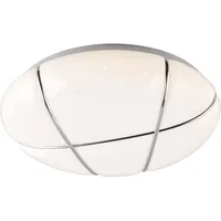 Trio Reality LED Deckenleuchte Tibor Weiß Ø 28 cm
