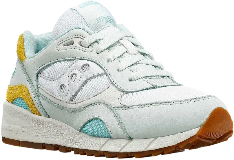 Saucony Sneaker Shadow 6000 türkis/weiss/gelb Damen