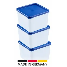 Westmark Teedose blau 0,75 l 3-teiliges Set