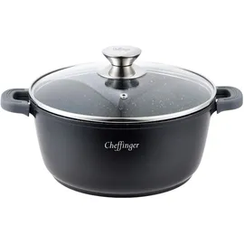 Cheffinger Kochtopf Ø 28 Aluguss Induktion Biko