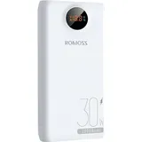 Romoss SW20S Pro 20000mAh, 30W (white) (20000 mAh, 30 W, 30 Wh), Powerbank, Weiss