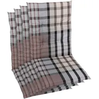 GO-DE Sitzauflage GO-DE, braun, B:48cm H:5cm T:108cm, Baumwolle, Polyester,