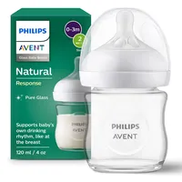 Philips Avent Natural Response - Babyflasche 120ml, langsame Durchflussrate - SCY930/01