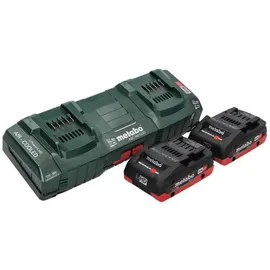 Metabo FSB 36-18 LTX BL 40 Akku Freischneider 36 V ( 2x 18 V ) Zweihandgriff Brushless + 2x Akku 4,0 Ah + Doppelladegerät