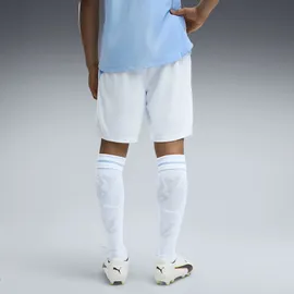 Puma Sporthose "Manchester City 26/27 Shorts Herren", Gr. XXL, Normalgrößen, weiß (icy blau team light), Obermaterial: 100% Polyester. Besatz: 88% Polyester, 12% Elasthan. Einsatz: 100% Polyester, regular fit, Hosen Sporthose