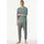 SCHIESSER Schlafanzug Casual Essentials Blau 58 (3XL)