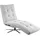 KAWOLA Relaxliege LETICIA Feincord 0 x 0 x 0 cm Silber motorisch