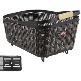 Unix Baldo Universal Fahrradkorb schwarz/braun