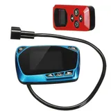 Baceyong 12V/24V Auto-Luft-Diesel-Heizung Standheizung LCD-Fernbedienung Abschalten Parkregler 4-Tasten-Fernbedienung, Blau Universal-Auto-LKW-Diesel-Lufterhitzer-Controller for Frontscheibenheizung