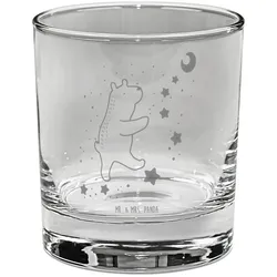 Mr. & Mrs. Panda Glas Bär Träume - Transparent - Geschenk, Träumen, Teddybär, Gin Glas, Gin, Premium Glas, Exklusive Gravur