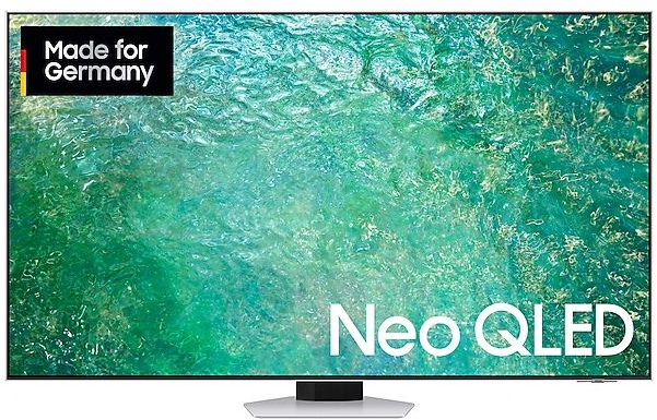 GQ85QN85CAT NeoQLED Fernseher 2,16 m (85 Zoll) EEK: D 4K Ultra HD (Silber)  jetzt zusätzlich Streaming-Paket sichern!*