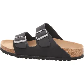 Birkenstock Arizona Vegan Birko-Flor Nubuk schmal schwarz 38